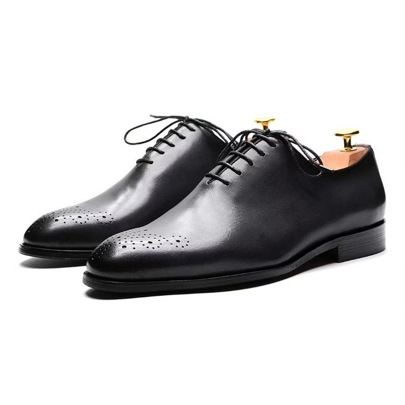 Formale Herrenschuhe Aus Leder Mit Metropolitan-charme-schuhen - Grau