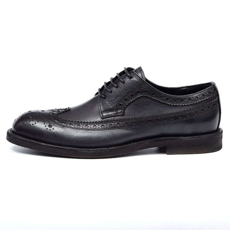 Formale Herrenschuhe Brogues Hochzeitskleidschuhe - Schwarz