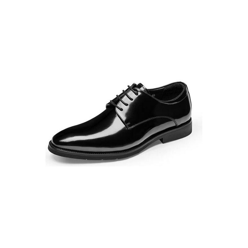 Formale Herrenschuhe Derby-schuhe Aus Raffiniertem Leder