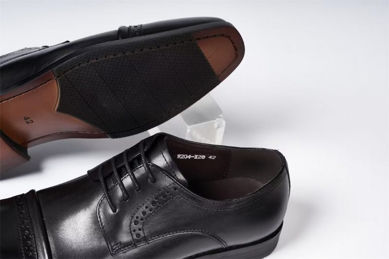 Formale Herrenschuhe Executive Appeal Leder-kleiderschuhe - Schwarz