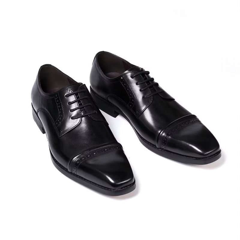 Formale Herrenschuhe Executive Appeal Leder-kleiderschuhe - Schwarz