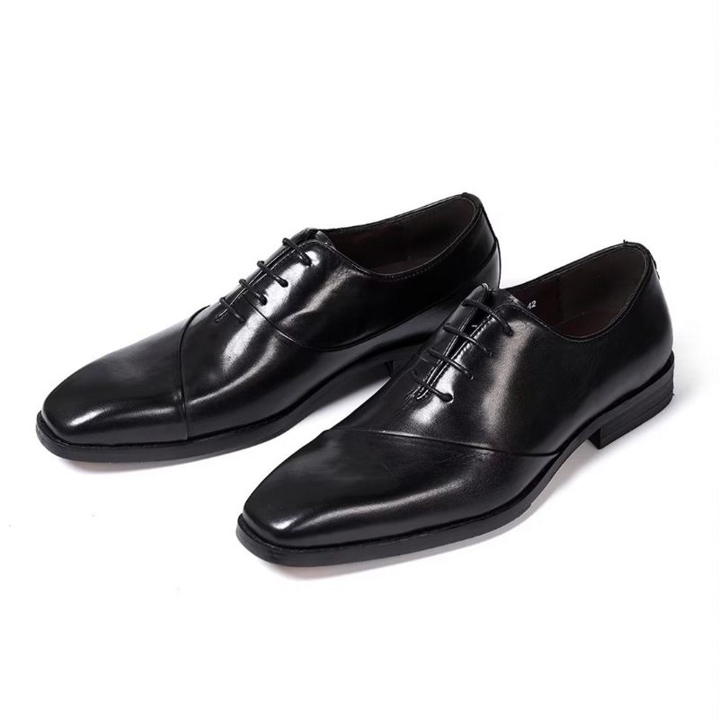 Formale Herrenschuhe Executive Elegance Lederschuhe - Grün