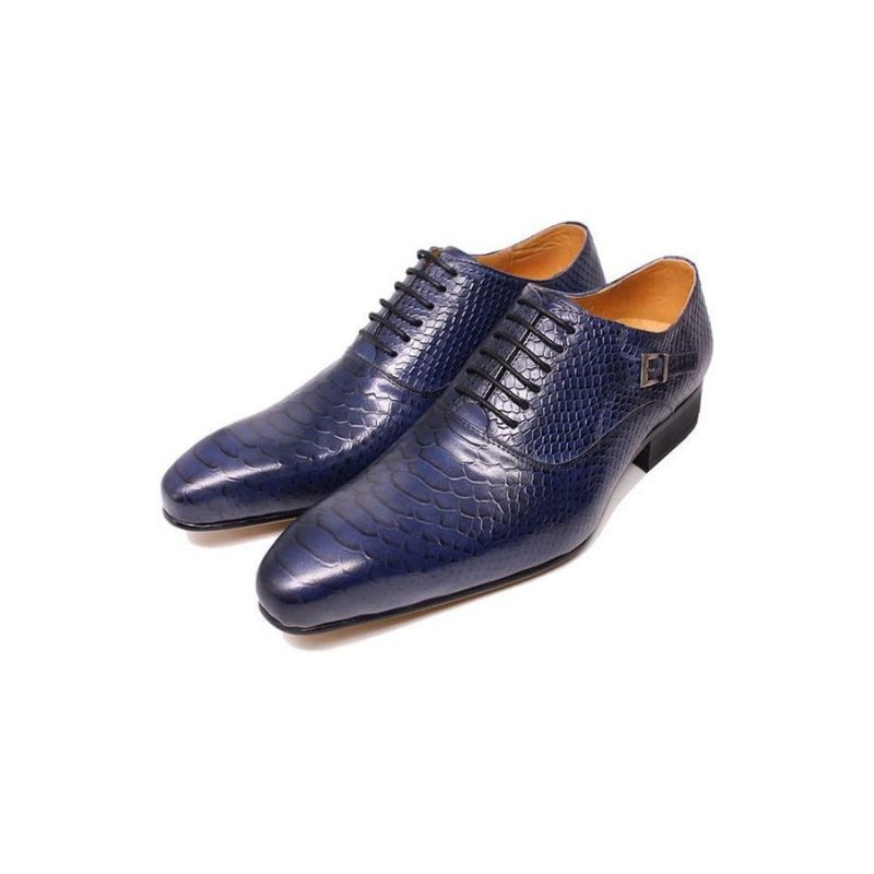 Formale Herrenschuhe Executive Oxford Business-schuhe - Blau