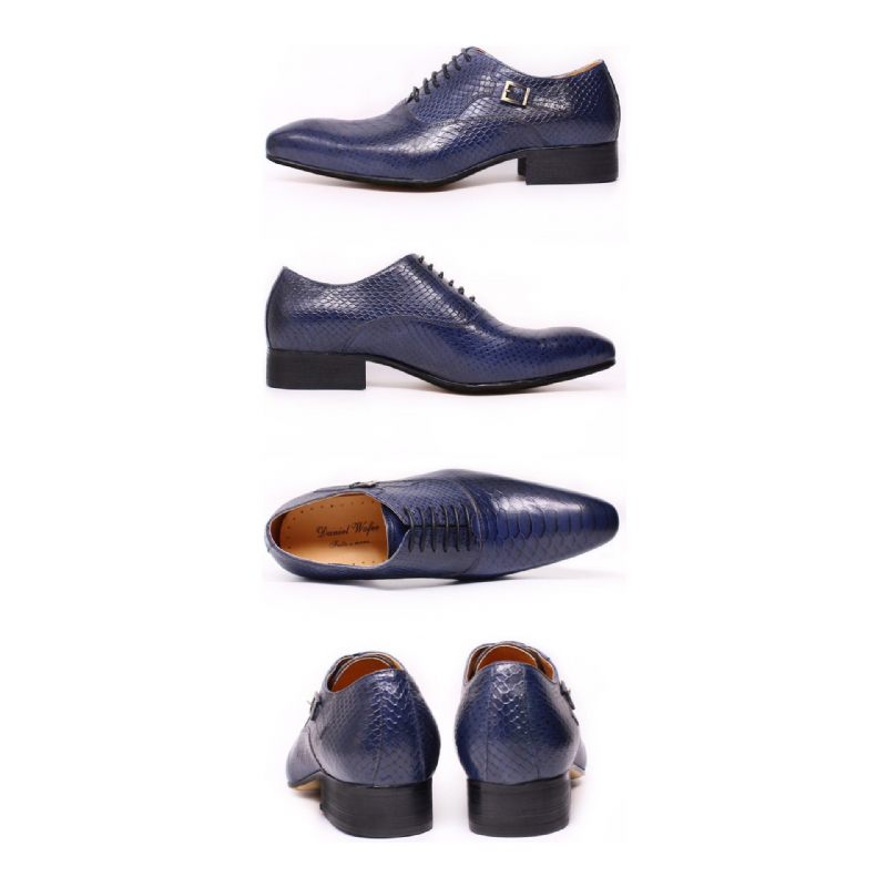 Formale Herrenschuhe Executive Oxford Business-schuhe - Blau