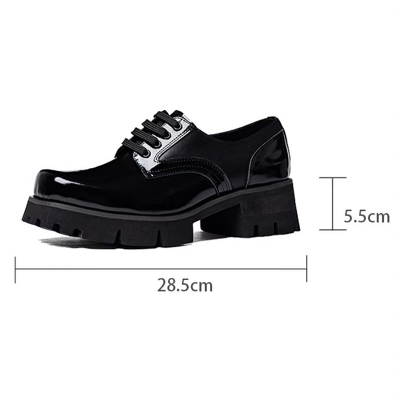 Formale Herrenschuhe Gentleman Choice Lederhausschuhe - Schwarz