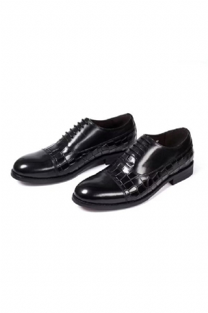 Formale Herrenschuhe Mit Panache Filled Executive-lederschuhen