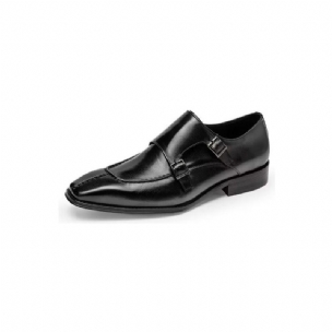 Formale Herrenschuhe Monkstrap Elegante Abendschuhe Aus Rindsleder