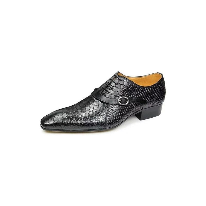 Formale Herrenschuhe Opulente Brogue-hochzeits-oxford-lederschuhe