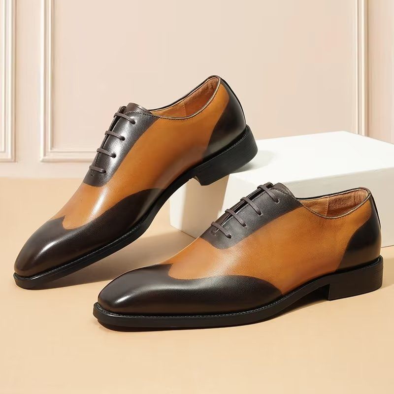 Formale Herrenschuhe Oxford-kleiderschuhe - Kaffee