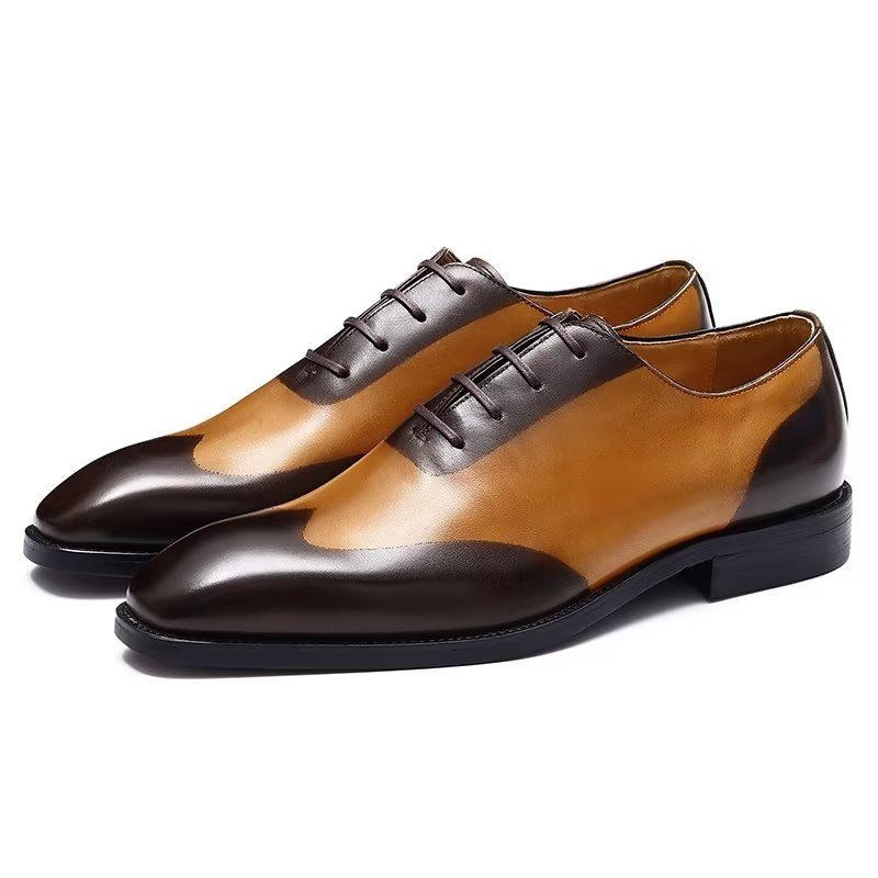 Formale Herrenschuhe Oxford-kleiderschuhe - Kaffee