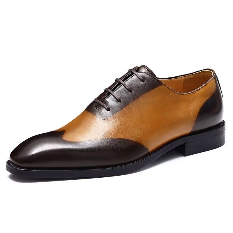 Formale Herrenschuhe Oxford-kleiderschuhe - Kaffee