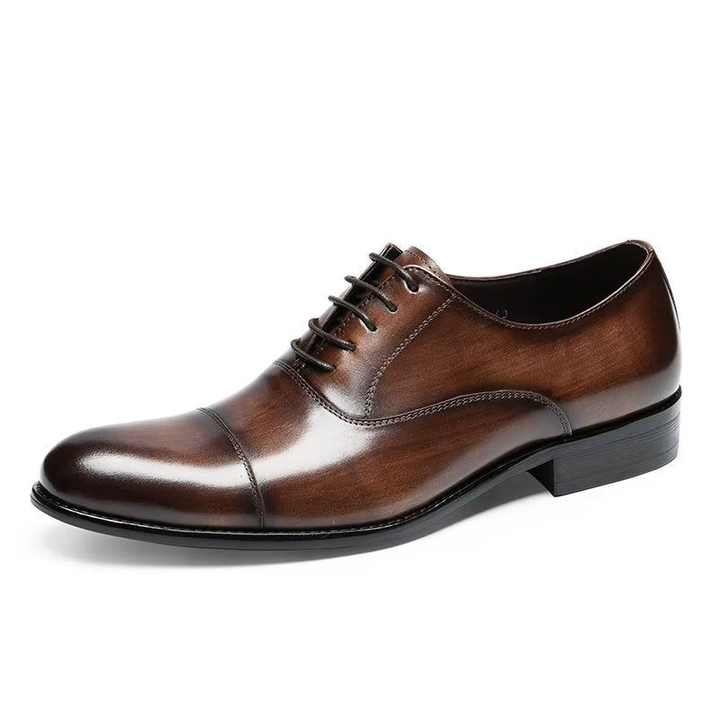 Formale Herrenschuhe Oxford-kleiderschuhe - Kaffee