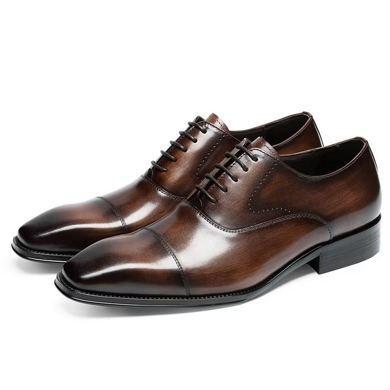 Formale Herrenschuhe Oxford-schuhe - Kaffee