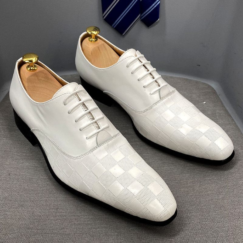 Formale Herrenschuhe Oxford-schuhe - Weiß