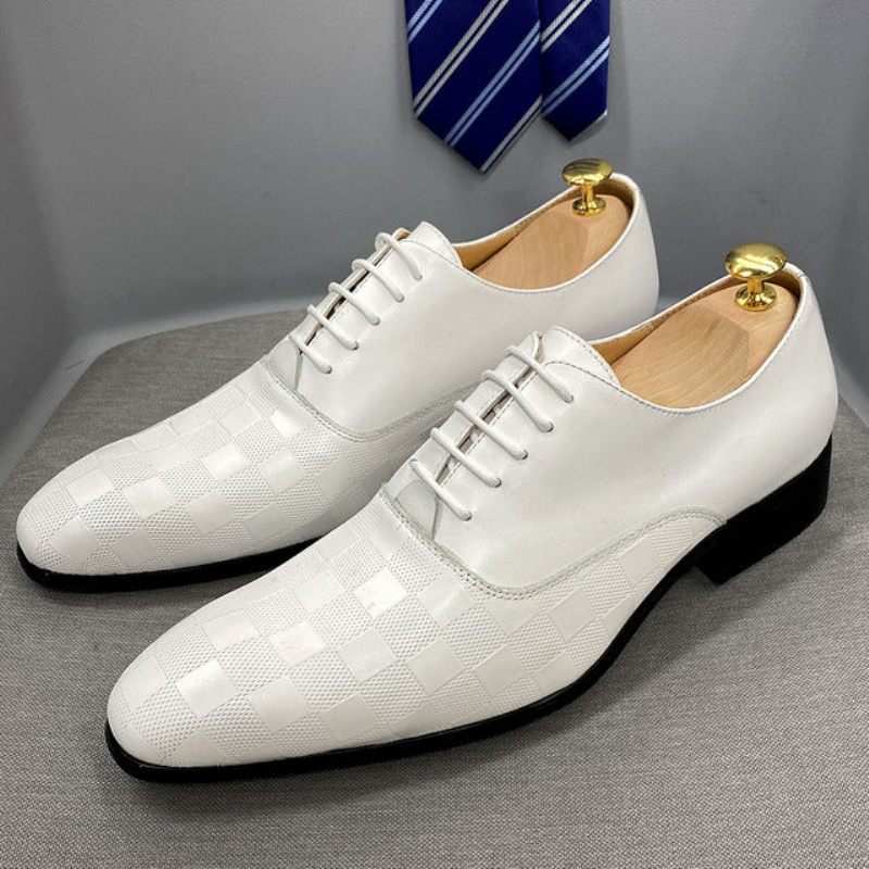 Formale Herrenschuhe Oxford-schuhe - Weiß