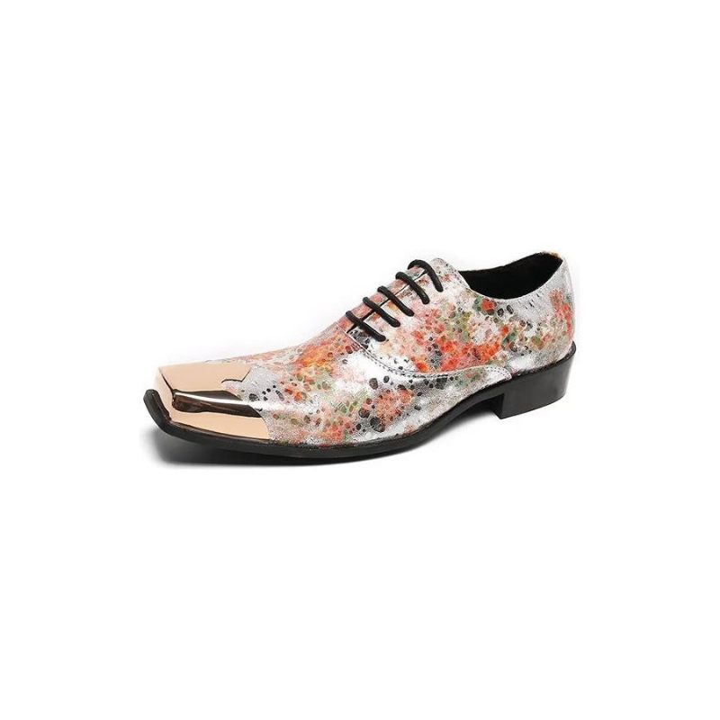 Formale Herrenschuhe Oxford-schuhe Mit Exotischer Textur