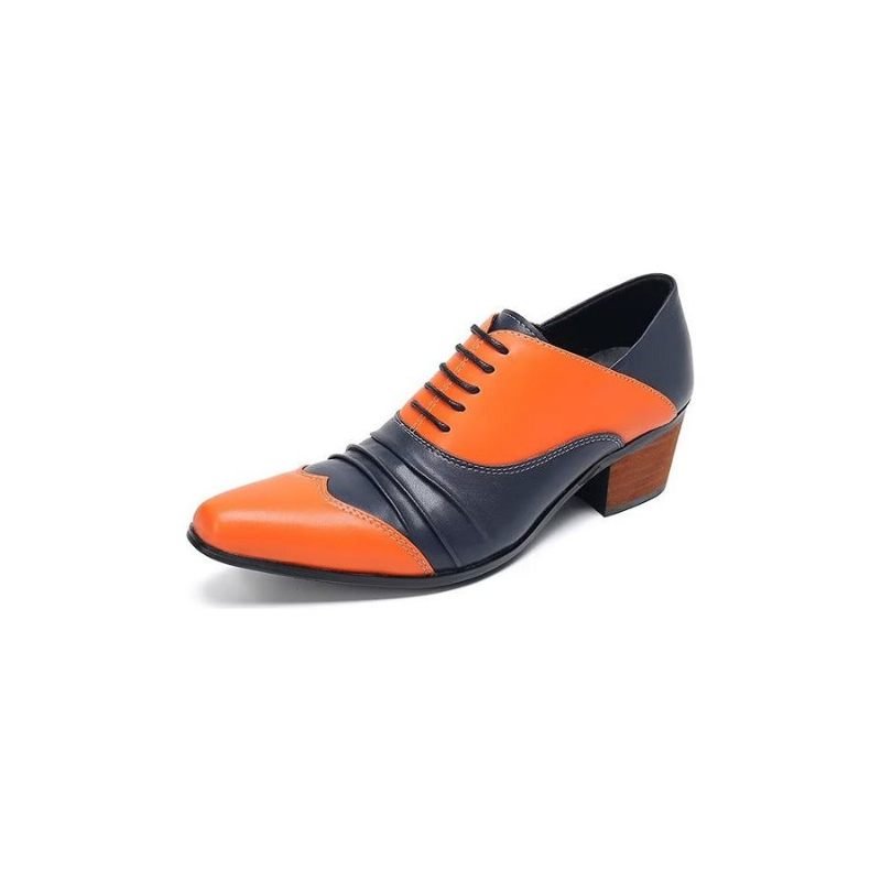 Formale Herrenschuhe Slip-on-oxford-kleiderschuhe - Orange