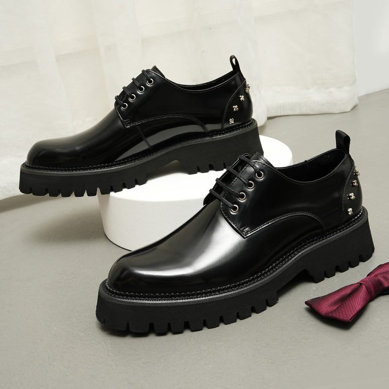 Formelle Herrenschuhe Anspruchsvolle Oxford-schuhe - Schwarz