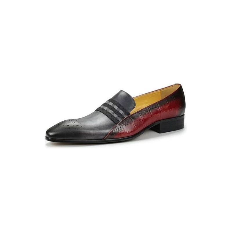 Formelle Herrenschuhe Aus Echtem Leder Elegante Gentleman-loafer Rindsleder