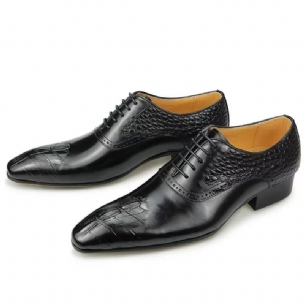 Formelle Herrenschuhe Deluxe-leder Opulente Brogue-hochzeits-oxford-schuhe