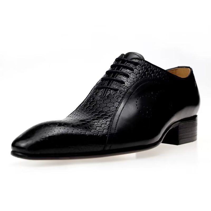 Formelle Herrenschuhe Edle Hochzeits-brogues - Schwarz