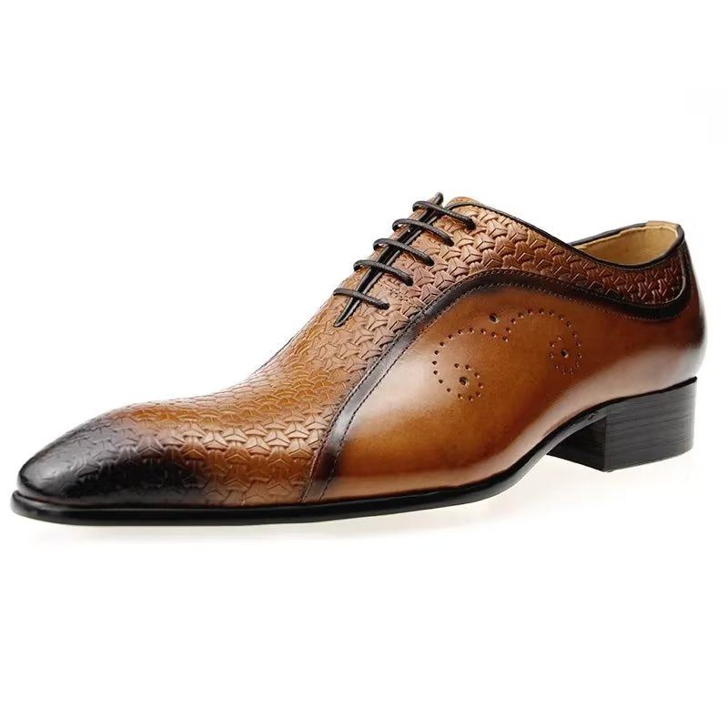 Formelle Herrenschuhe Edle Hochzeits-brogues - Braun