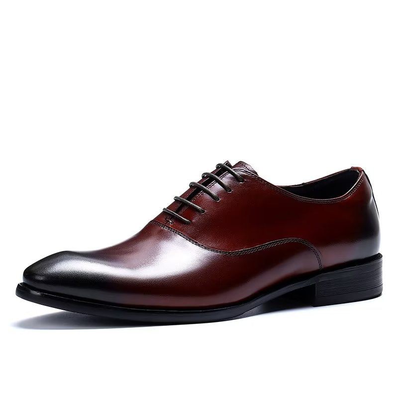 Formelle Herrenschuhe Edle Oxford-schuhe - Rot