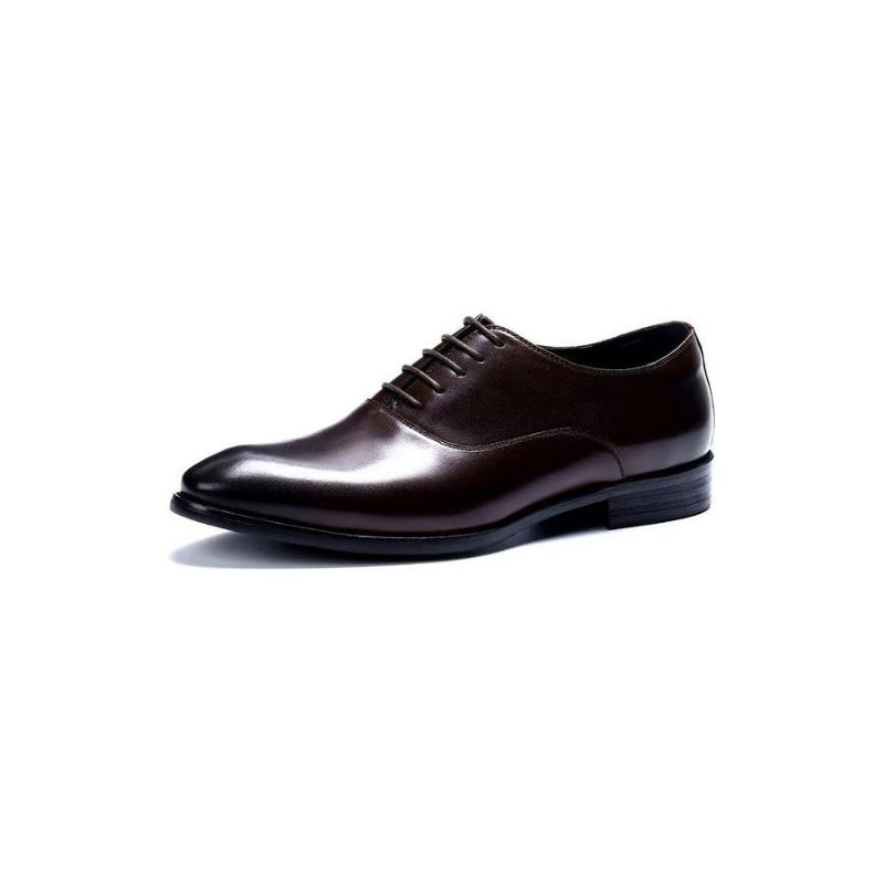 Formelle Herrenschuhe Edle Oxford-schuhe - Kaffee