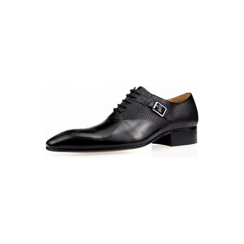 Formelle Herrenschuhe Elegante Bräutigam-brogue-brautschuhe Aus Leder Mit Schnürung