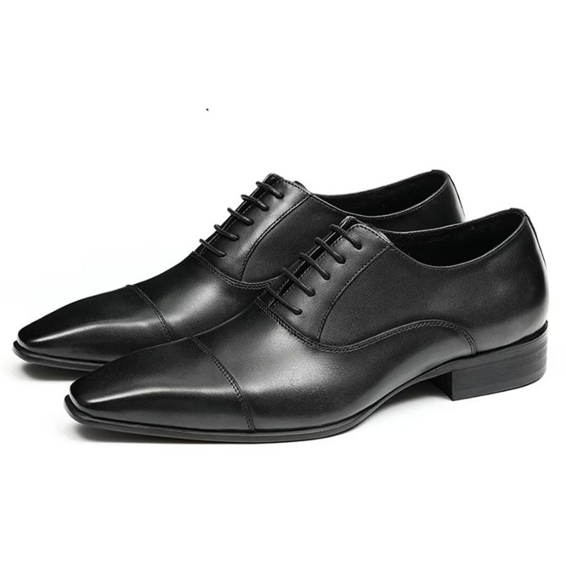 Formelle Herrenschuhe Elegante Geschnitzte Business-schuhe Aus Britischem Leder