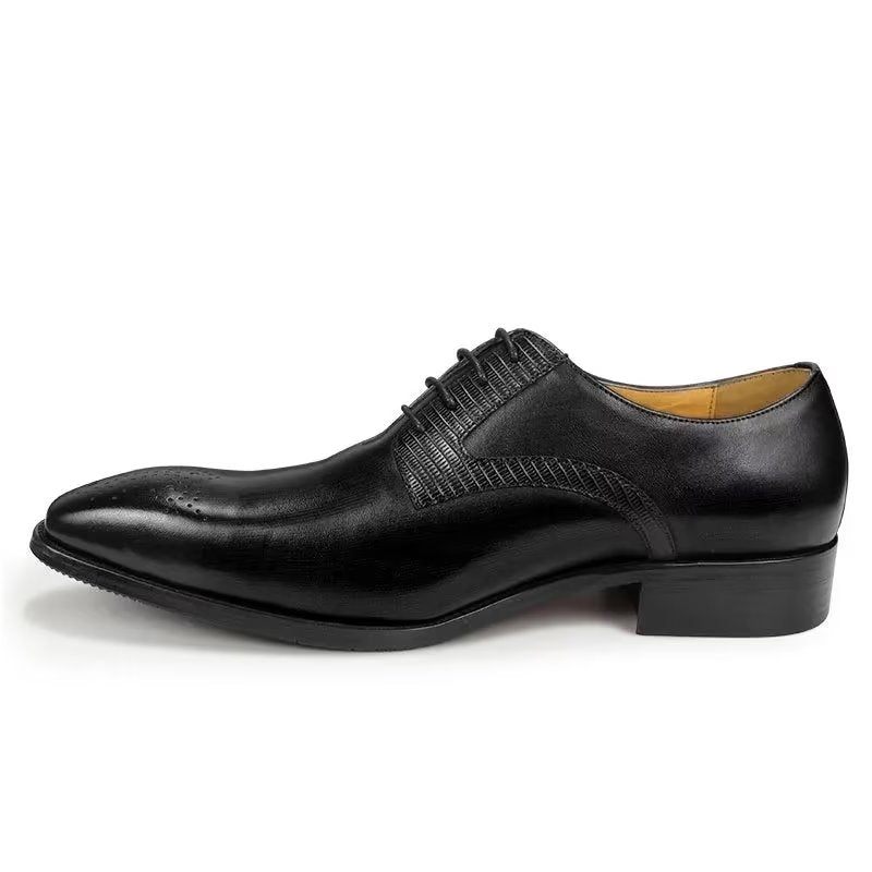 Formelle Herrenschuhe Elegante Hochzeits-brogues - Schwarz