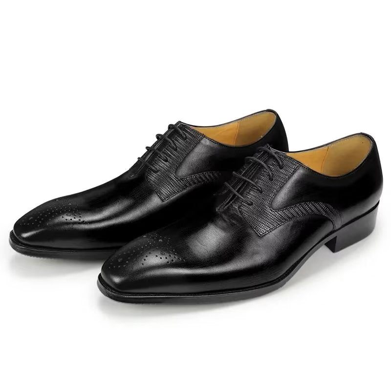 Formelle Herrenschuhe Elegante Hochzeits-brogues - Schwarz