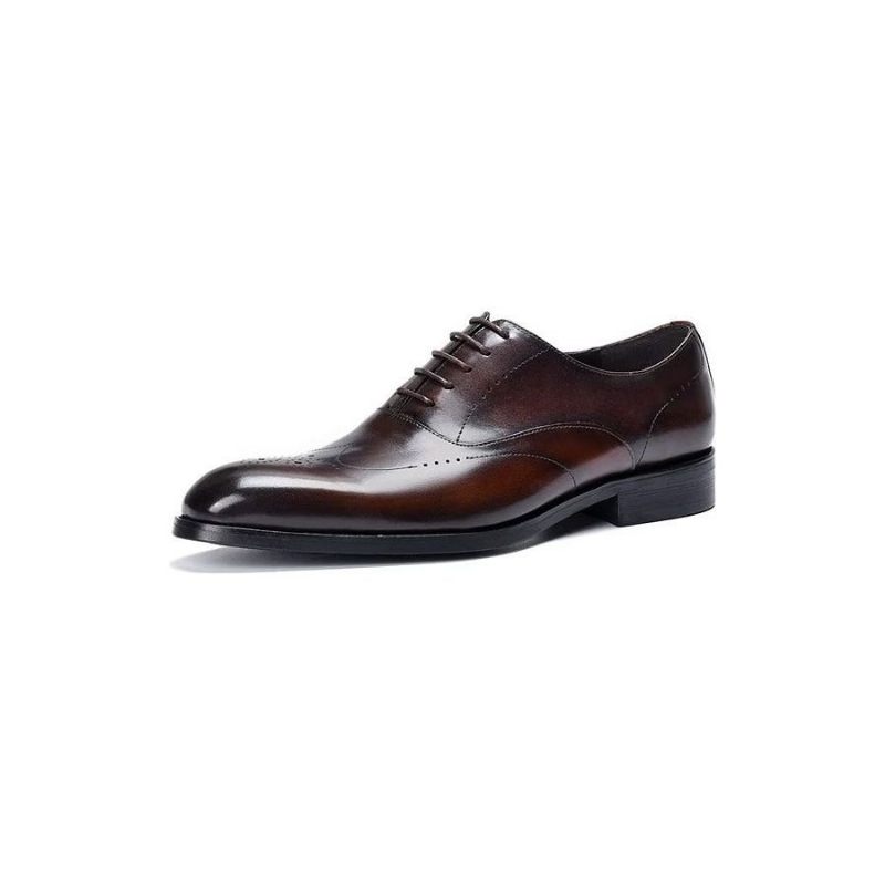 Formelle Herrenschuhe Elegante Oxford-schuhe - Kaffee