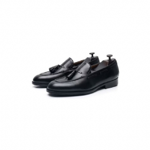 Formelle Herrenschuhe Elegante Oxford-schuhe Aus Leder Im Brogue-stil Mit Quasten