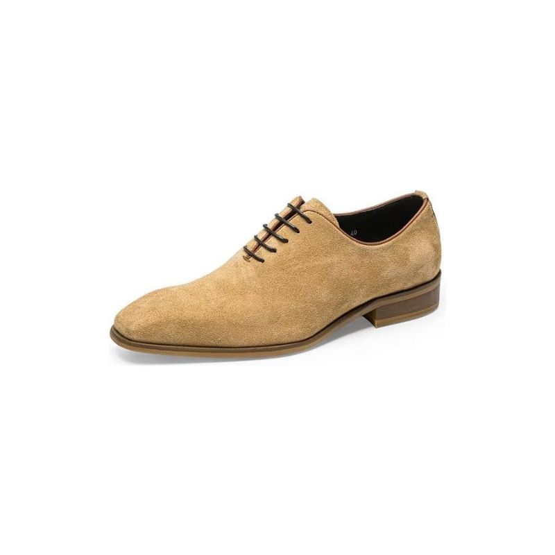 Formelle Herrenschuhe Elegante Oxford-schuhe Aus Wildleder