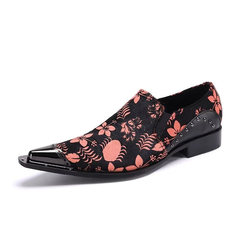 Formelle Herrenschuhe Elegante Slip-on-schuhe - Schwarz