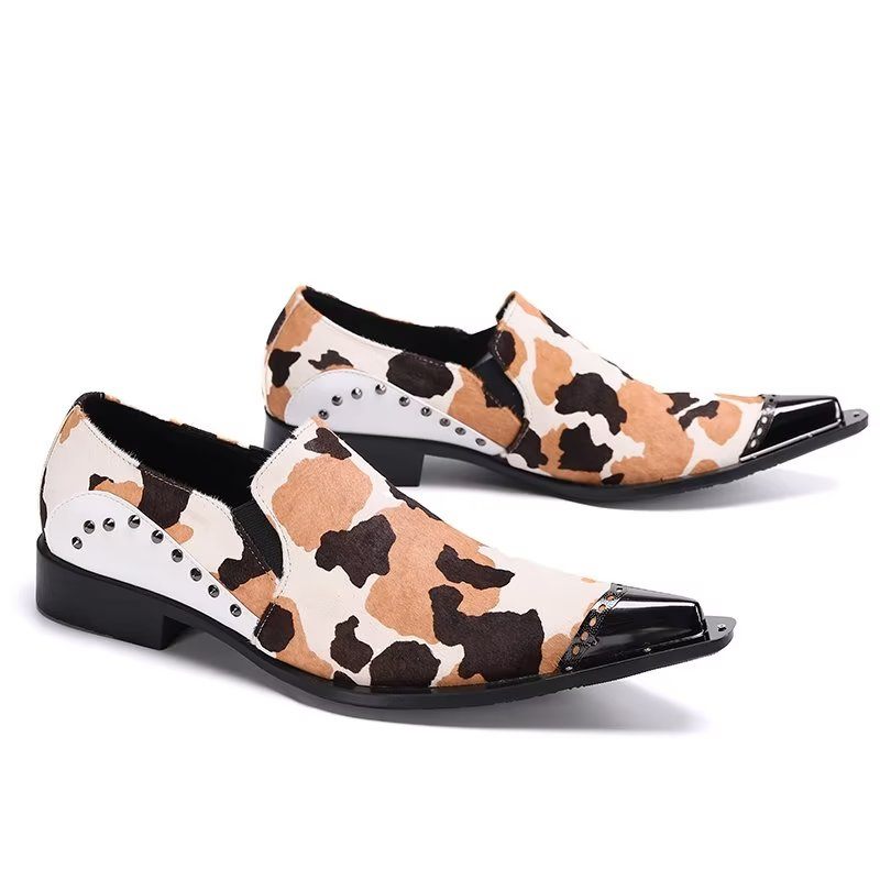 Formelle Herrenschuhe Elegante Slip-on-schuhe - Weiß