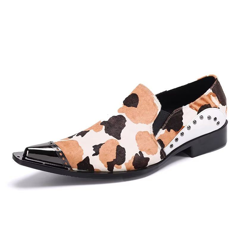 Formelle Herrenschuhe Elegante Slip-on-schuhe - Weiß