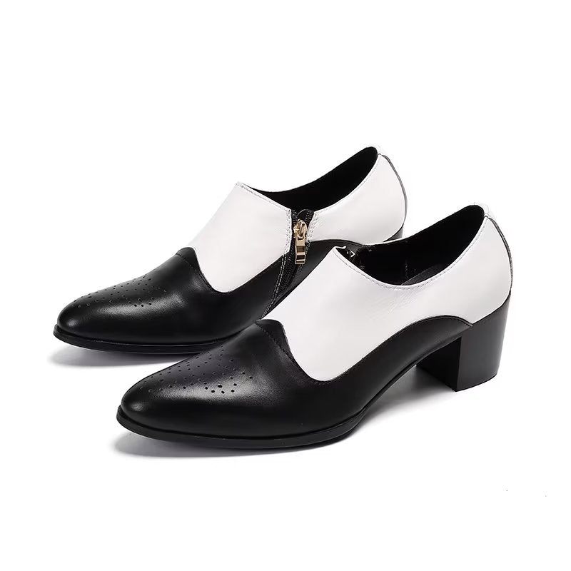 Formelle Herrenschuhe Elegante Slip-on-schuhe - Schwarz