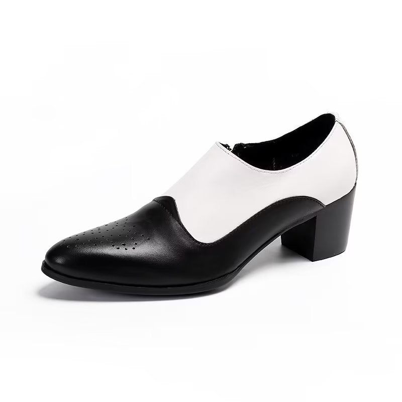 Formelle Herrenschuhe Elegante Slip-on-schuhe - Schwarz