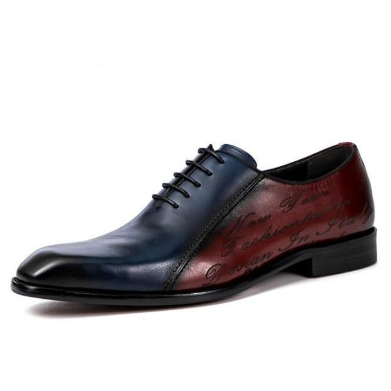 Formelle Herrenschuhe Exotische Brogue-schuhe - Burgunder