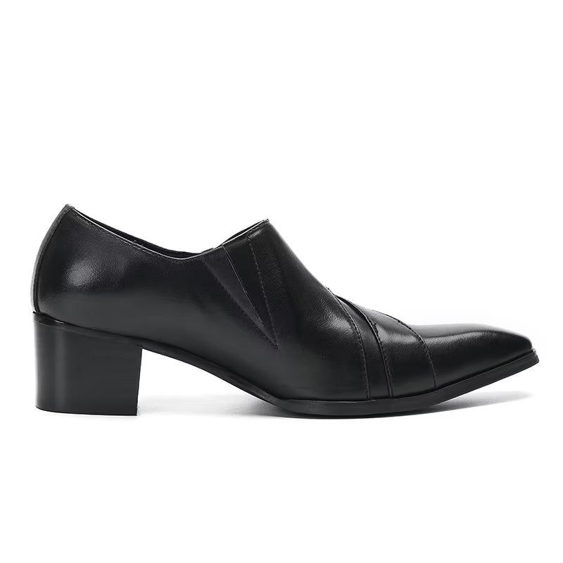 Formelle Herrenschuhe Exotische Monkstrap-kleiderschuhe - Schwarz