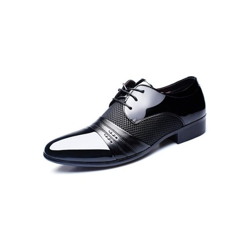 Formelle Herrenschuhe Exotische Oxford-schuhe Mit Spitzer Zehenpartie