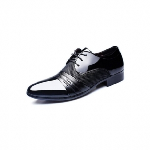 Formelle Herrenschuhe Exotische Oxford-schuhe Mit Spitzer Zehenpartie