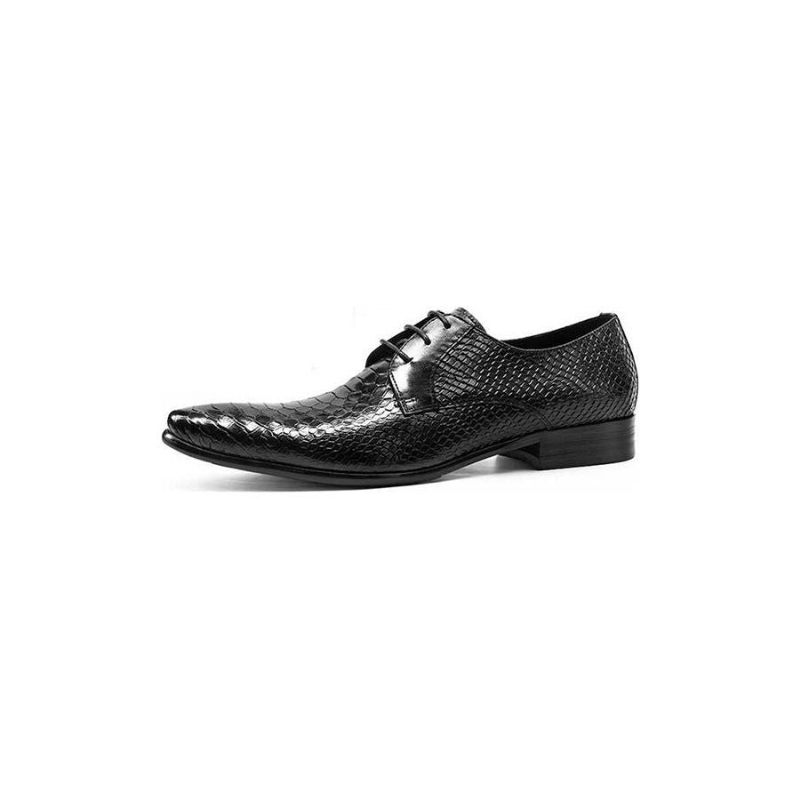 Formelle Herrenschuhe Exotische Retro-schnürschuhe Mit Wingtip-oxford-schuhen