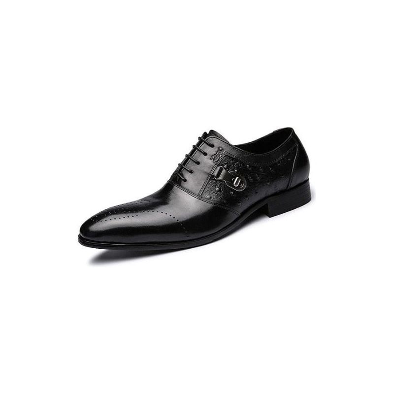 Formelle Herrenschuhe Exotische Schnür-oxford-brogue-freizeitschuhe