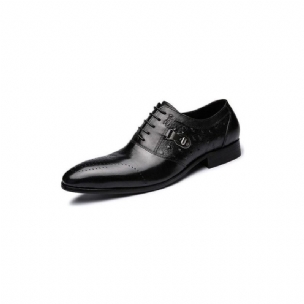 Formelle Herrenschuhe Exotische Schnür-oxford-brogue-freizeitschuhe