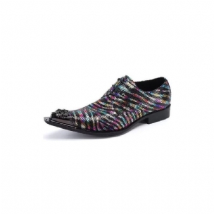 Formelle Herrenschuhe Exotisches Leder Elegante Slip-on-schuhe