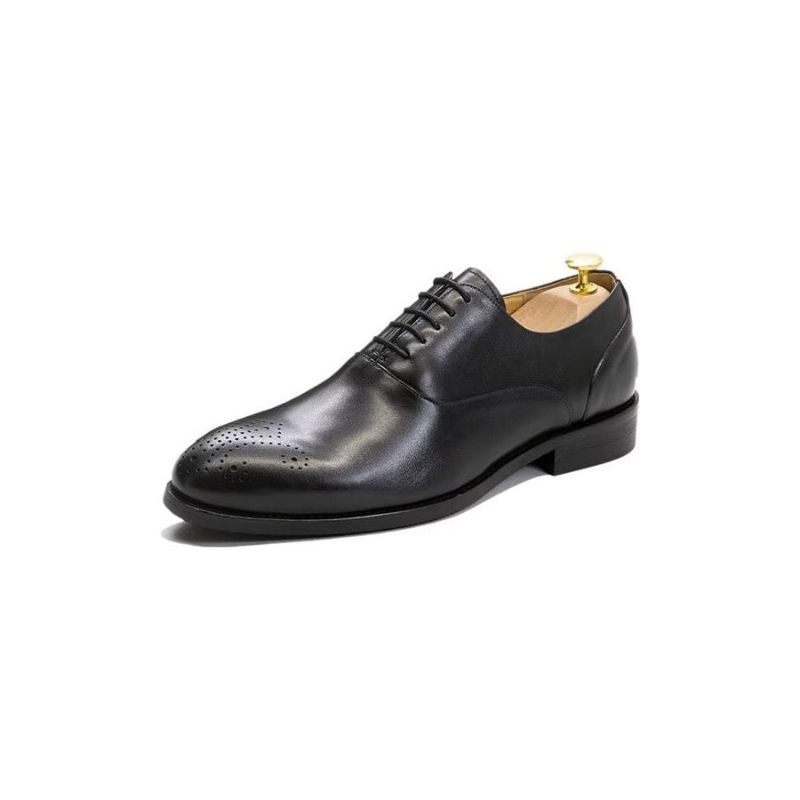 Formelle Herrenschuhe Exquisite Leder-wingtip-kleiderschuhe