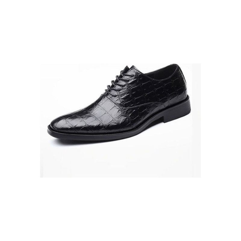 Formelle Herrenschuhe Glänzende Exotische Spitze Oxford-schuhe